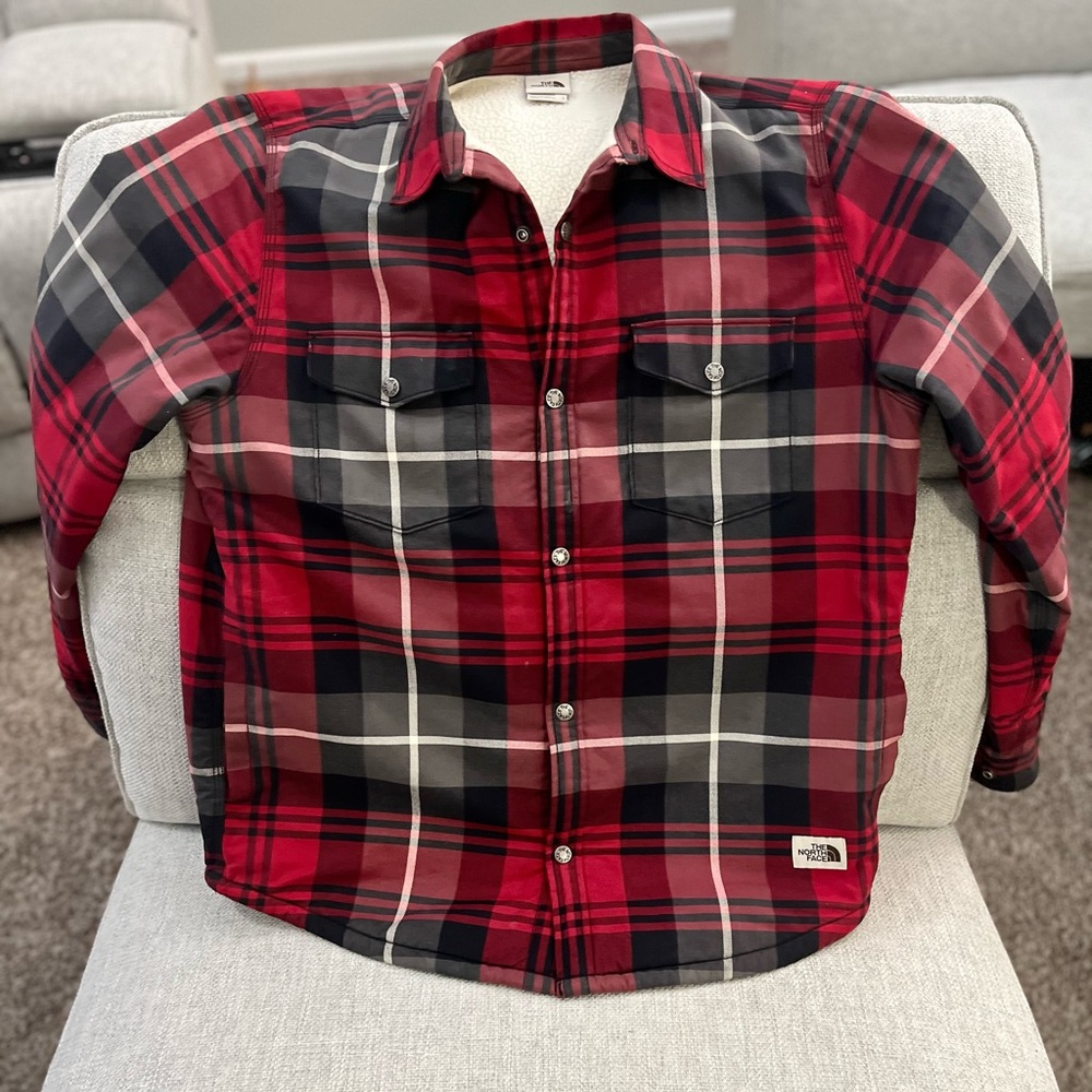 The North Face Men’s Sherpa-Lined Flannel Shirt